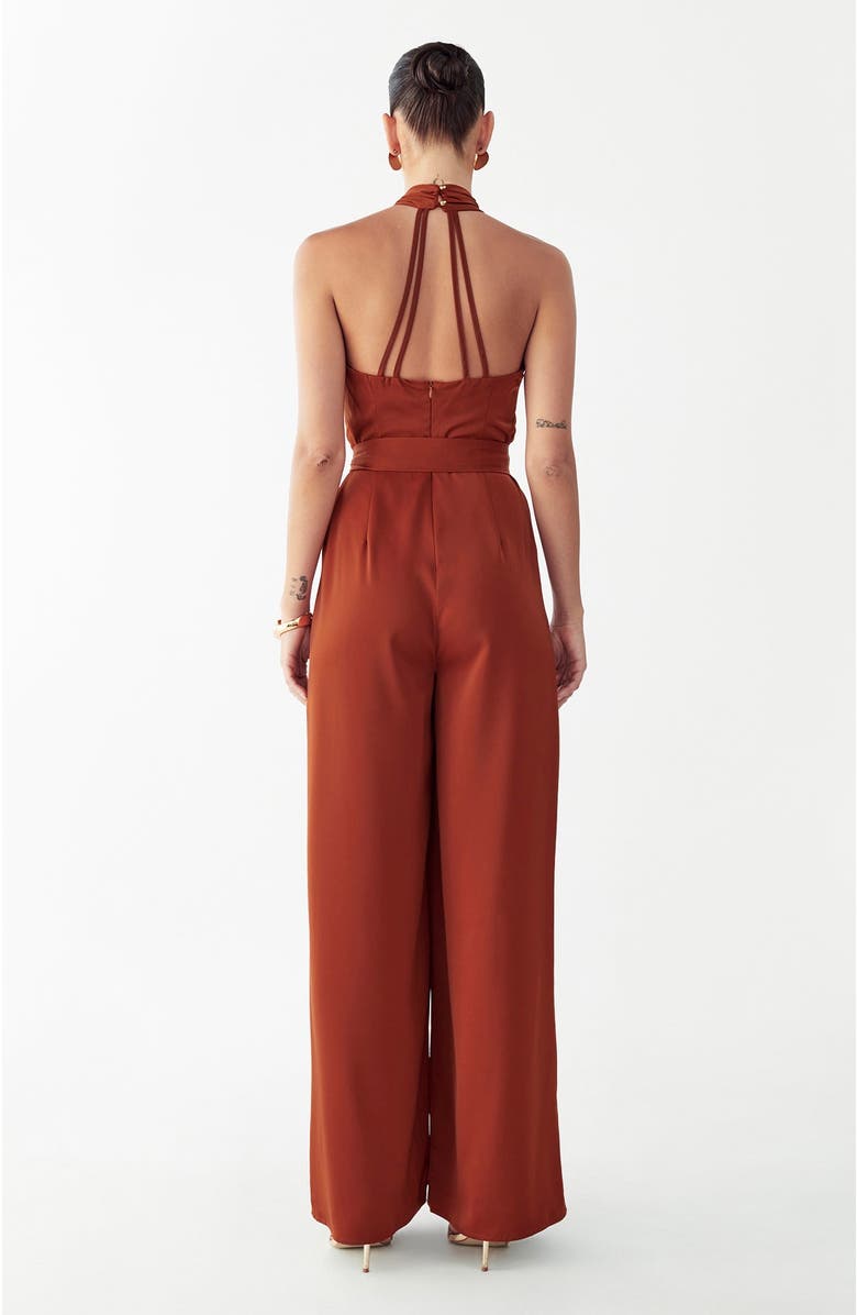 BWLDR Crest Jumpsuit, Alternate, color, Copper