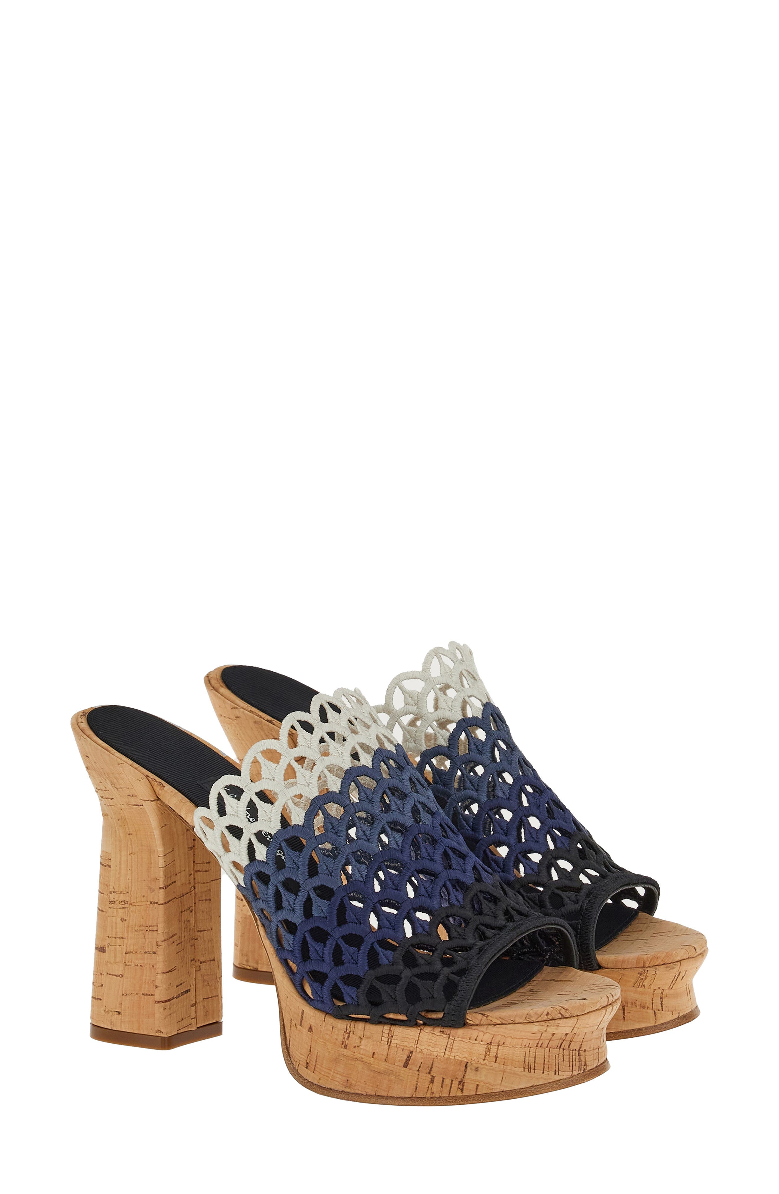 FERRAGAMO Saja Platform Sandal, Main, color, 