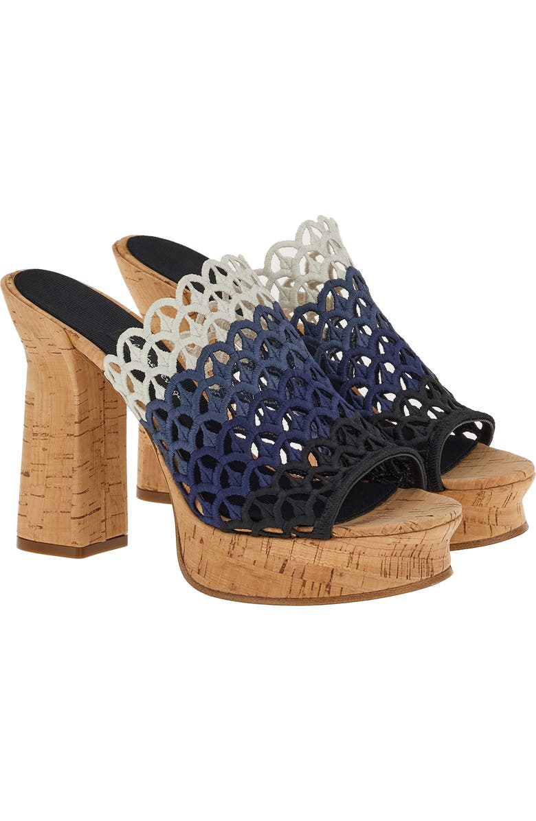 FERRAGAMO Saja Platform Sandal, Main, color,