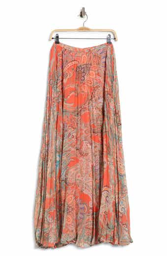Torin Pleated Maxi Skirt