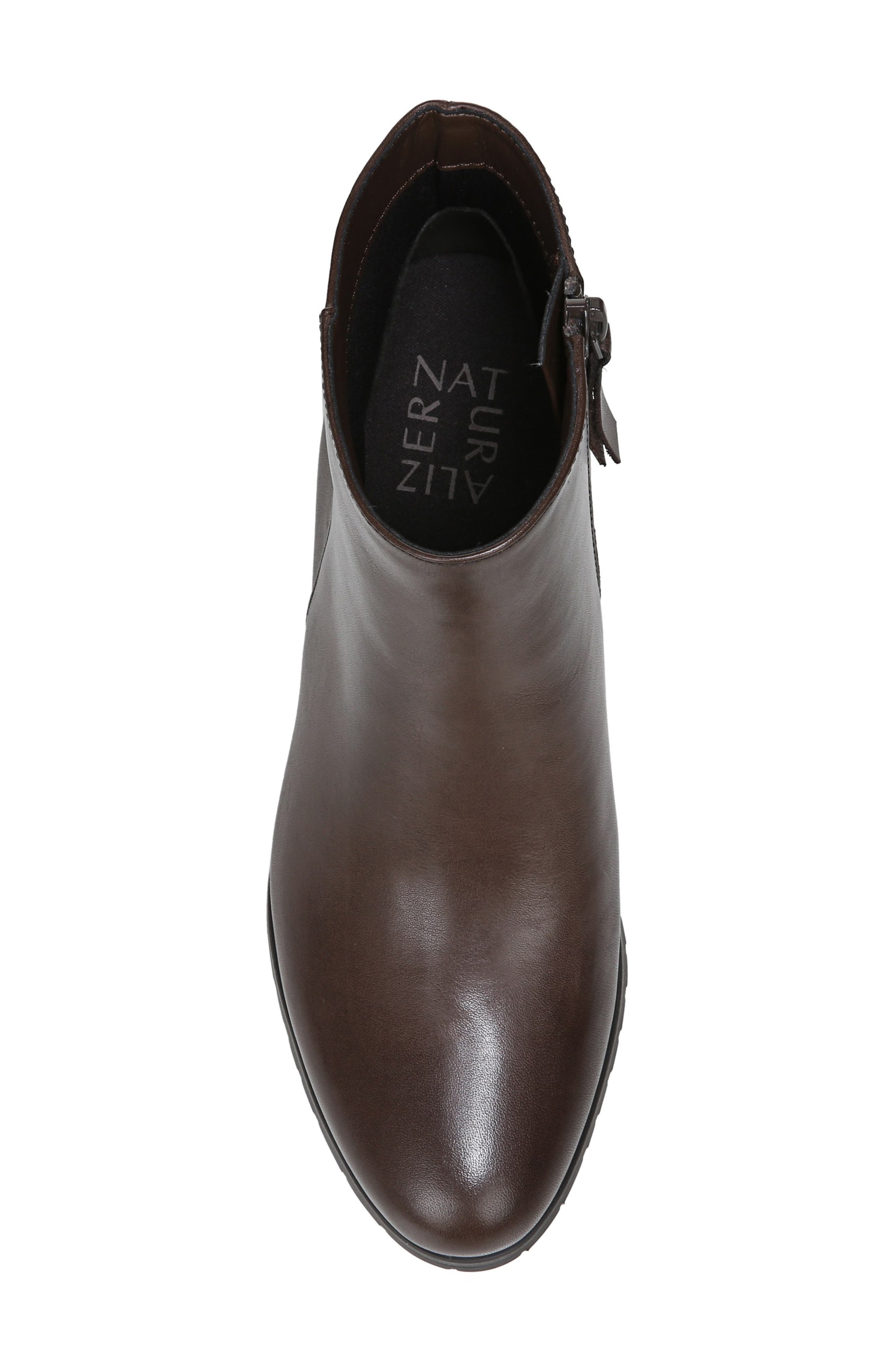 Bay Weatherproof Bootie, Alternate, color, CHOCOLATE LEATHER