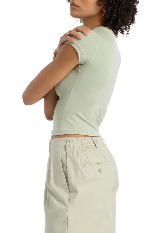 New Balance Nb Define Crop Fitted Performance T-shirt