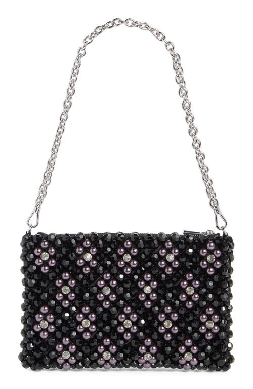 Kate Spade New York Purl Flower Beaded Mini Shoulder Bag In Multi