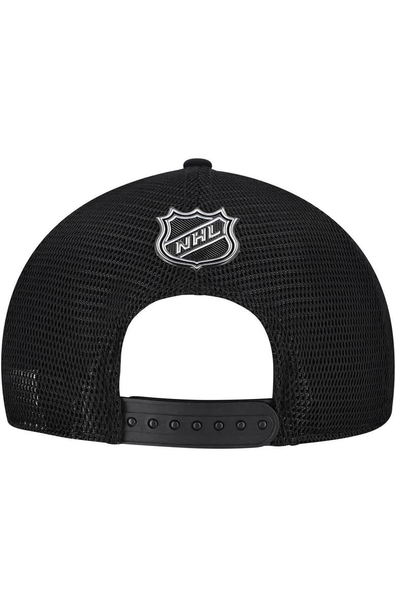 FANATICS Men's Fanatics  Olive Vancouver Canucks Military Appreciation Trucker Adjustable Hat, Alternate, color, 