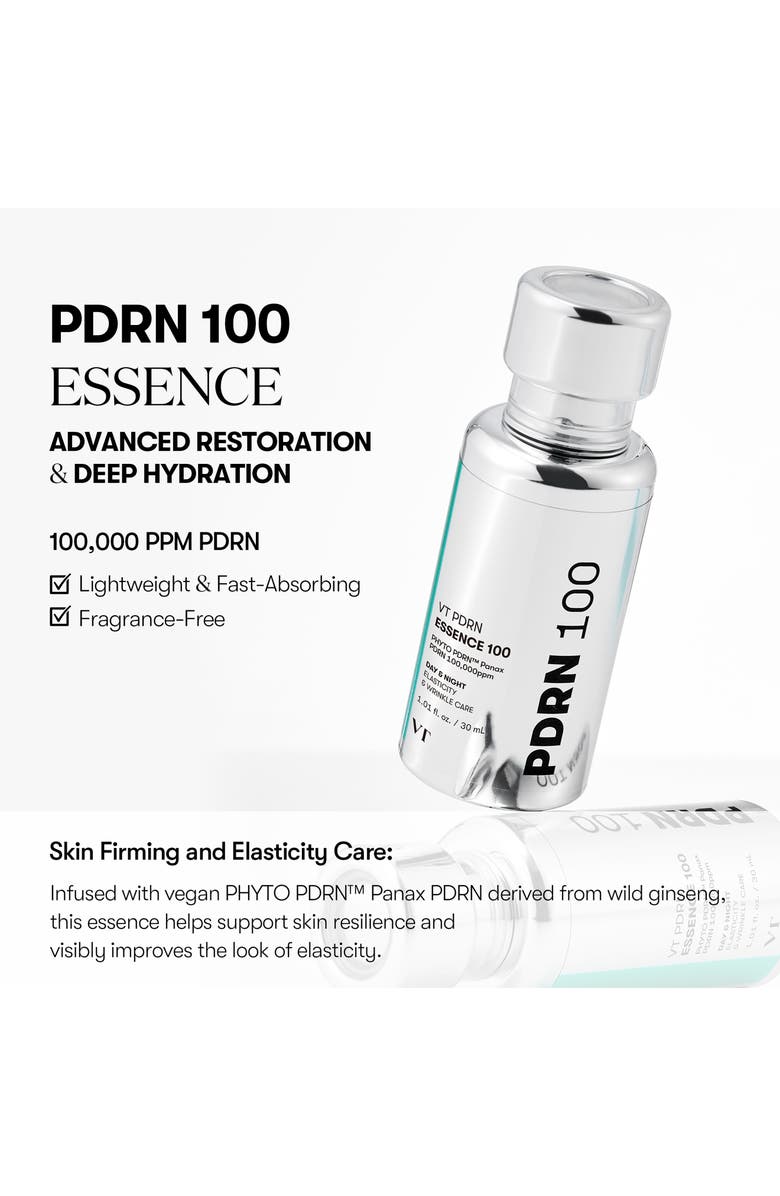 VT COSMETICS PDRN Essence 100, Alternate, color, Silver