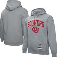 Mitchell & Ness Men's Mitchell & Ness  Heather Gray Oklahoma Sooners Classic Arch Pullover Hoodie