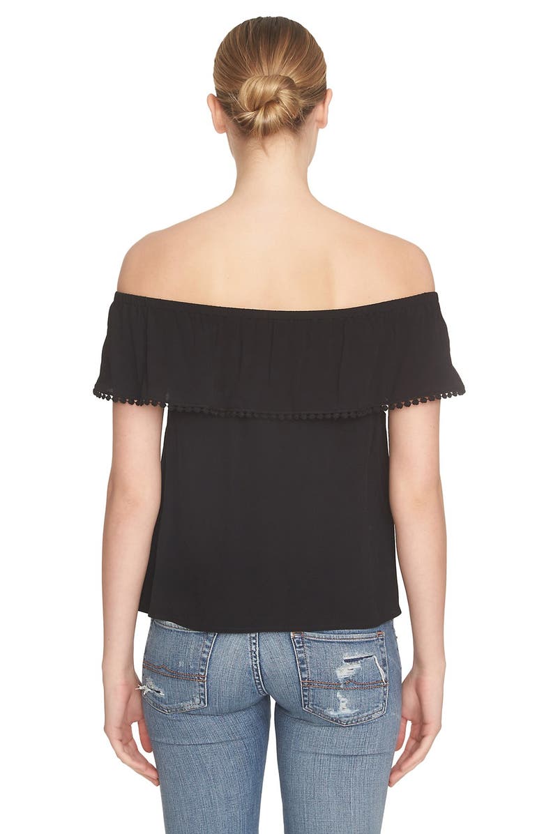 1.STATE Ruffle Off the Shoulder Top, Alternate, color,