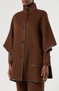 Marina Rinaldi Mrsbaita Virgin Wool Cape