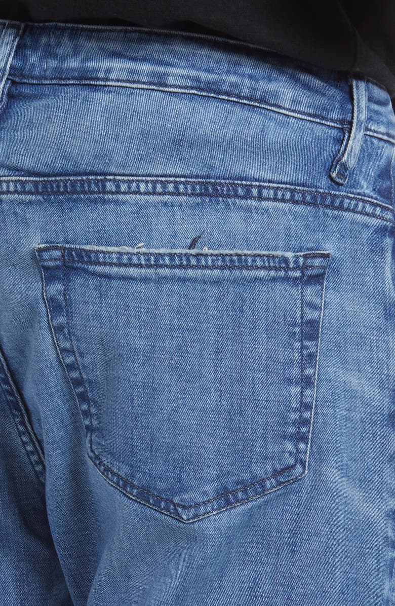 FRAME The Straight Leg Degradable Stretch Organic Cotton Jeans, Alternate, color,