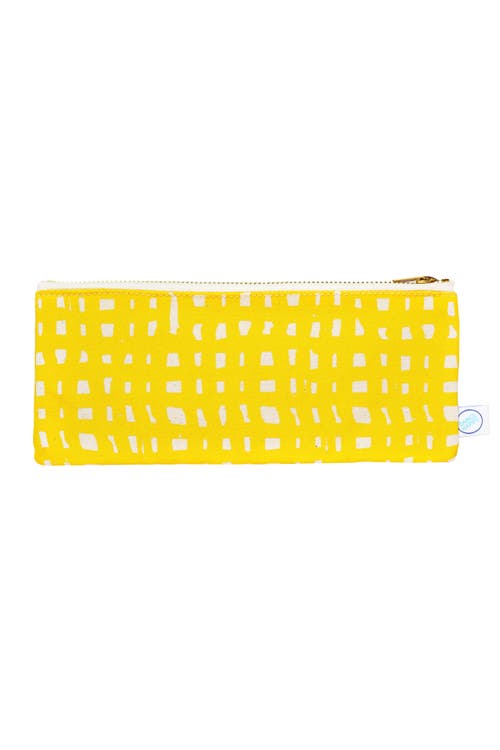 Dance Happy Ivy Pencil Case In Sunshine Yellow