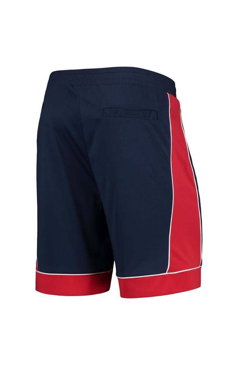 STARTER Men's Starter Navy/Red New England Patriots Fan Favorite Fashion Shorts, Alternate, color, Navy