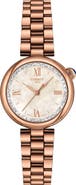 Tissot Desir Mother-of-Pearl Rose Gold Tone Watch, 28mm