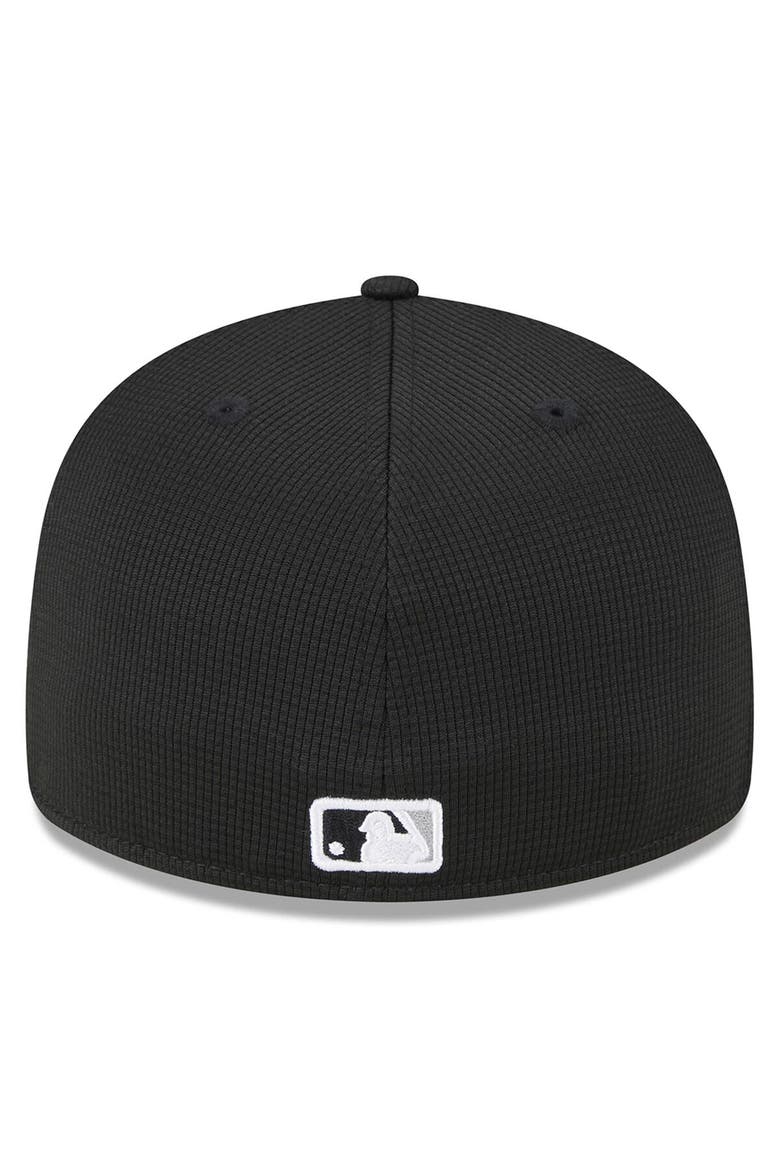 Men's New Era  Black Chicago White Sox 2024 Batting Practice Low Profile 59FIFTY Fitted Hat, Alternate, color, Black