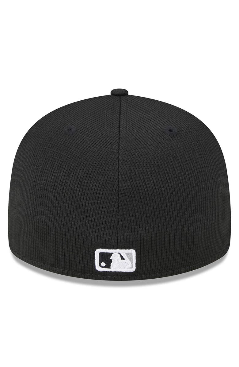 New Era Men's New Era Black Chicago White Sox 2024 Batting Practice Low Profile 59FIFTY Fitted Hat, Alternate, color, Black