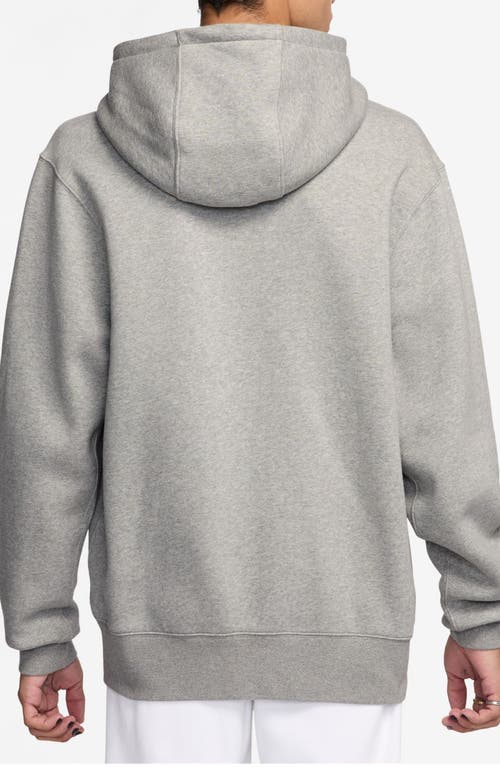 Nike Club Fleece Pullover Hoodie In Gray
