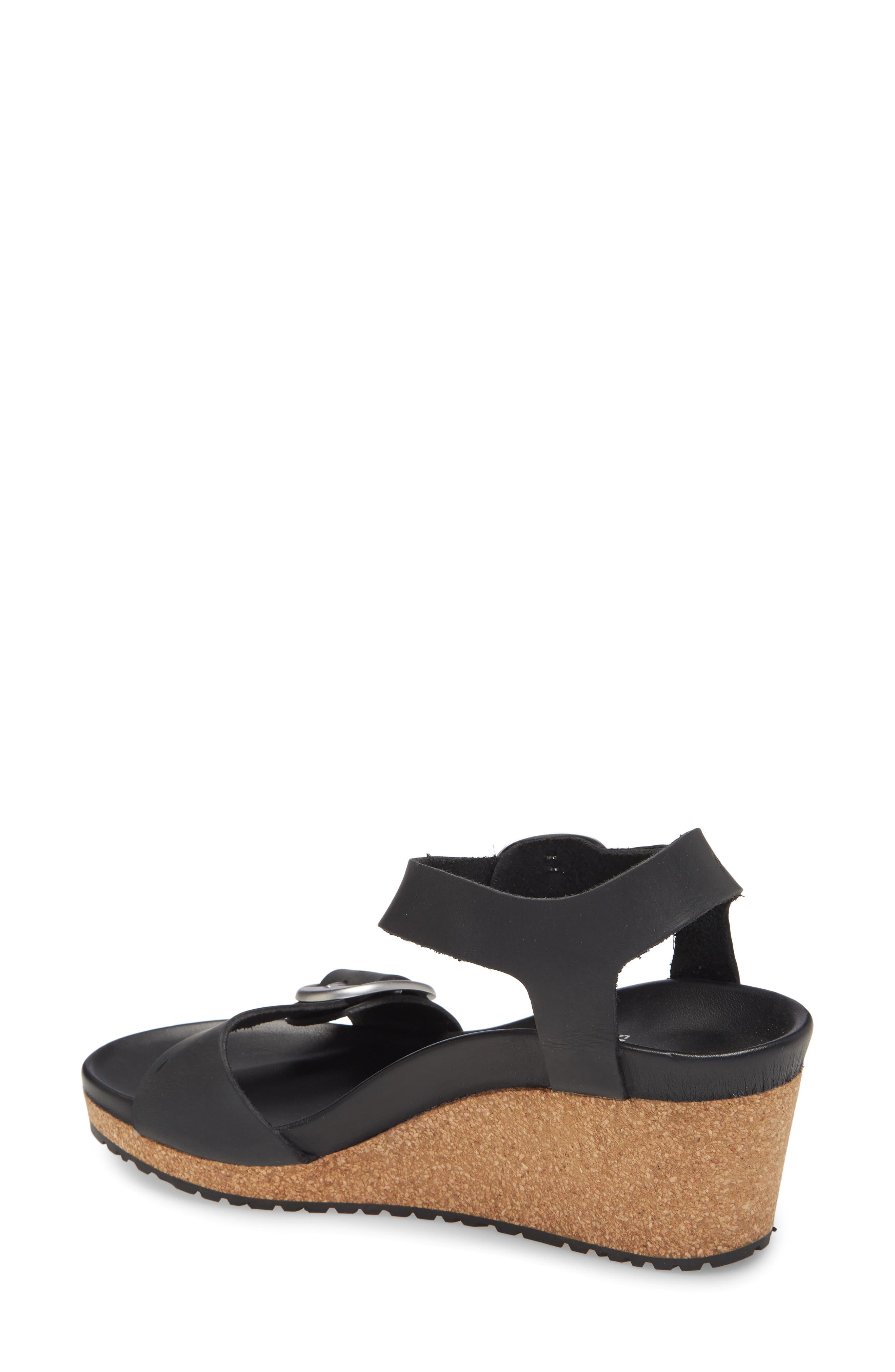 Birkenstock Papillio by Birkenstock Soley Wedge Sandal, Alternate, color, 