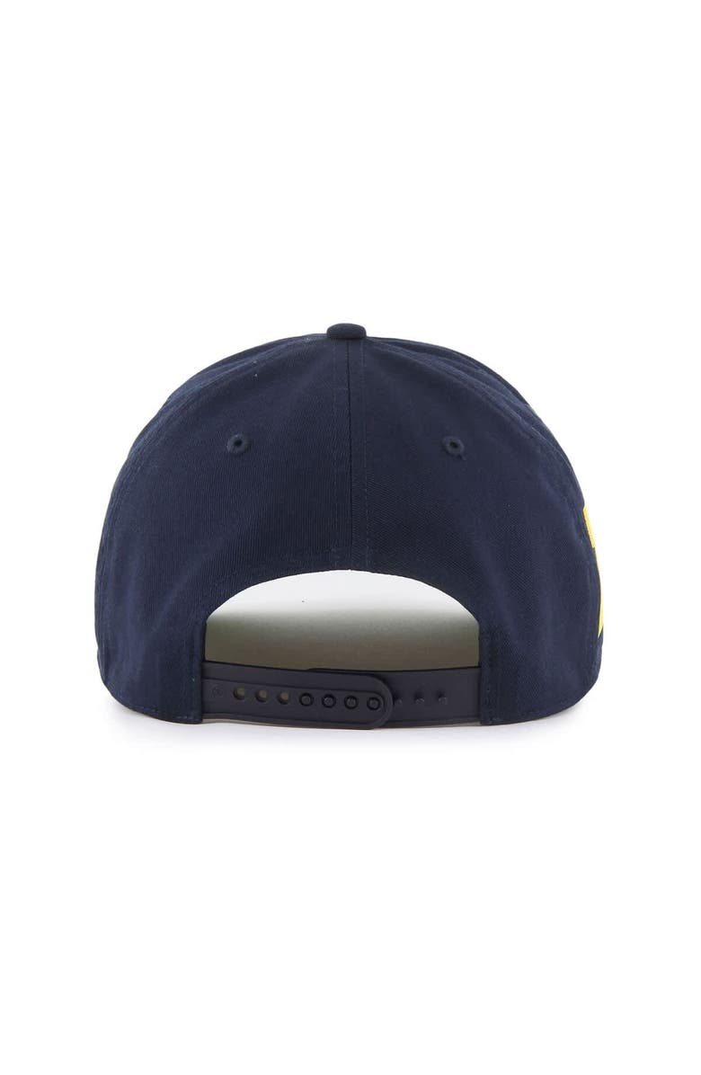 '47 Youth '47 Navy Michigan Wolverines Byline Hitch Adjustable Hat, Alternate, color, Navy