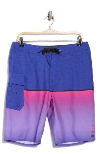 RIP CURL RIP CURL DAWN PATROL COLORBLOCK PRINT SWIM TRUNKS