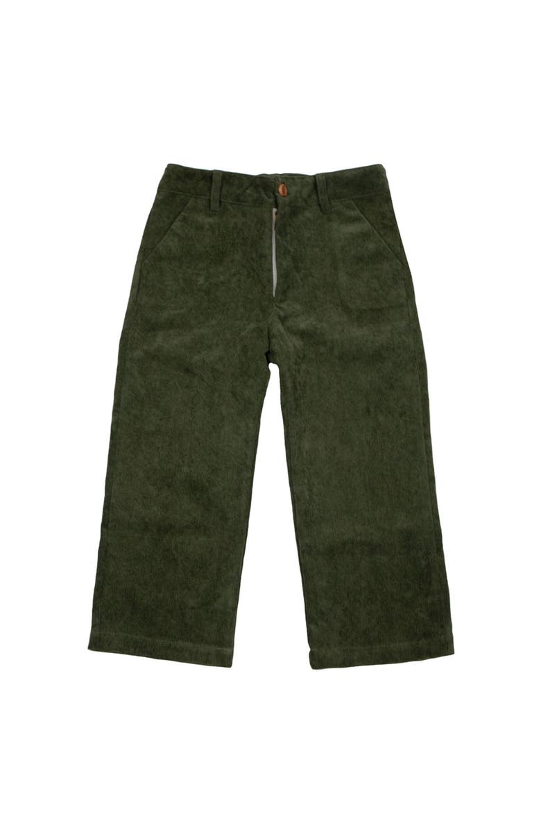 Cuclie Corduroy Pants for Toddler, Main, color, Green