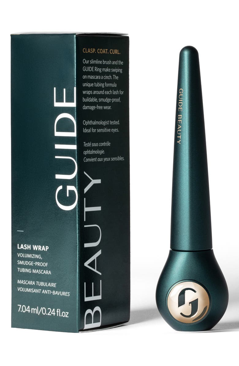 Guide Beauty Lash Wrap Volumizing Smudge-Proof Tubing Mascara, Alternate, color, Black