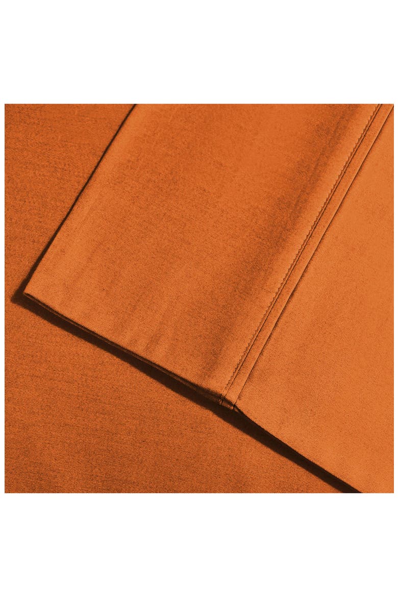 Solid 800 Thread Count Sateen Sheet Set, Alternate, color, RUST