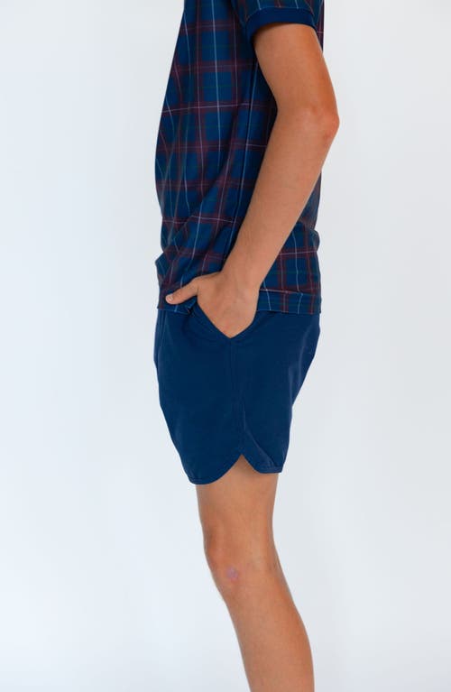Courtside Kids Boys Super Short Lined In Navy
