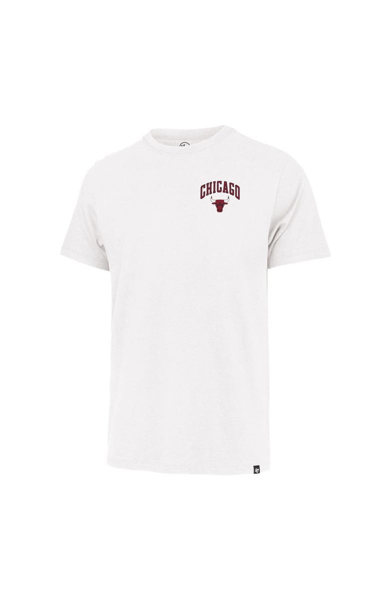 '47 Men's '47  White Chicago Bulls 2022/23 City Edition Backer Franklin T-Shirt, Alternate, color, 