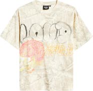 Rolling Loud Sketch Camo Graphic T-Shirt