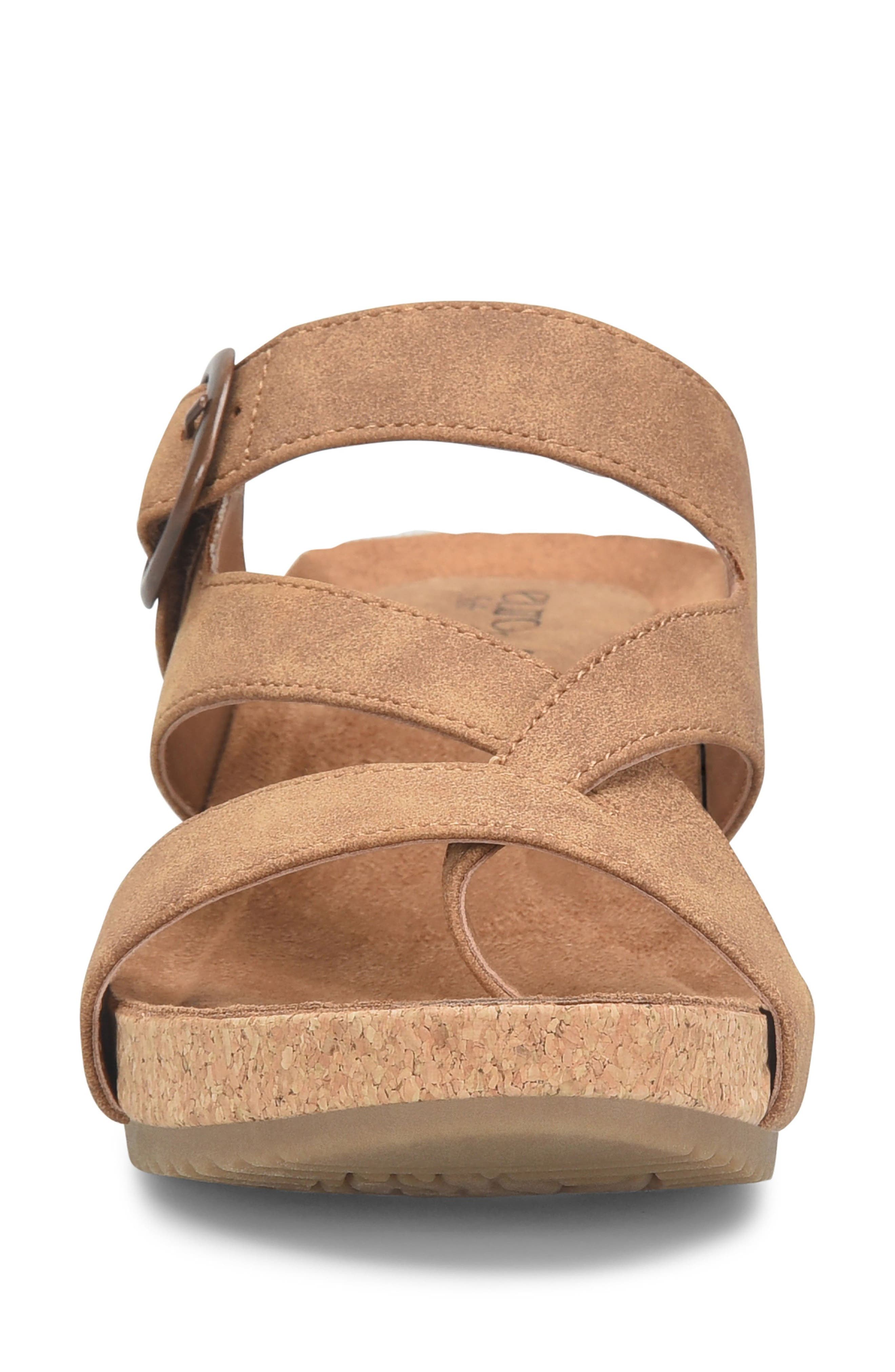 Emrie Sandal, Alternate, color, LUGGAGE TAN