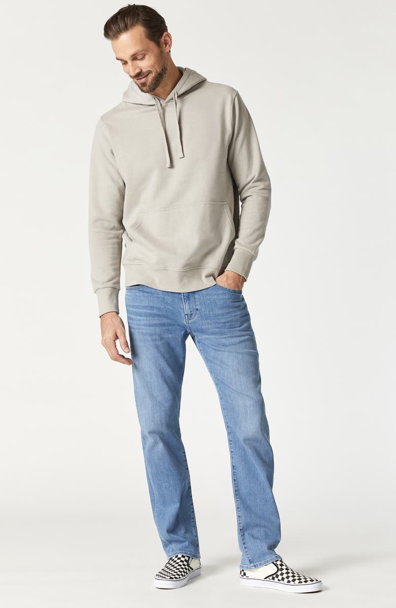 Mavi Jeans Recycled Cotton Blend Pullover Hoodie, Alternate, color, 