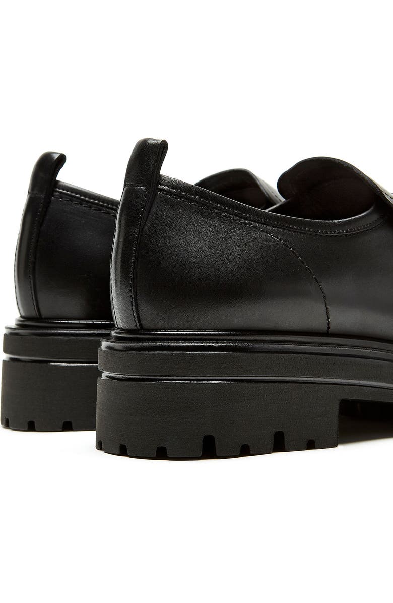 La Canadienne Tray Waterproof Platform Penny Loafer, Alternate, color,