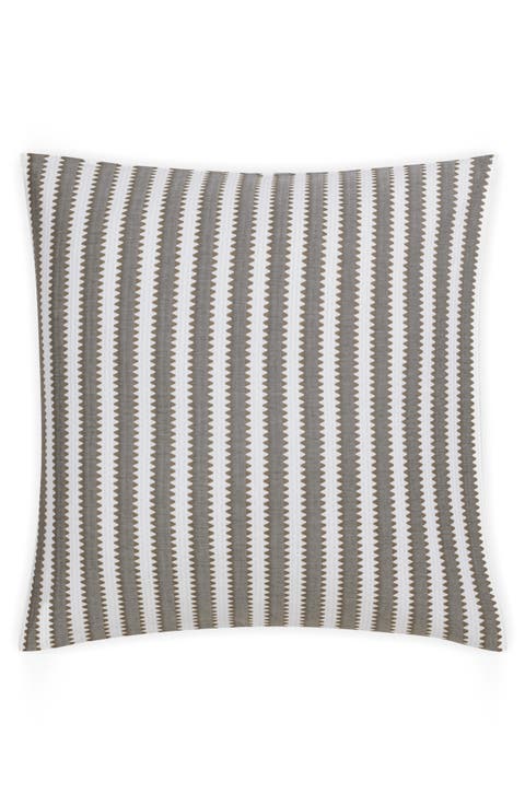 Apollo Stripe Matelassé Euro Sham