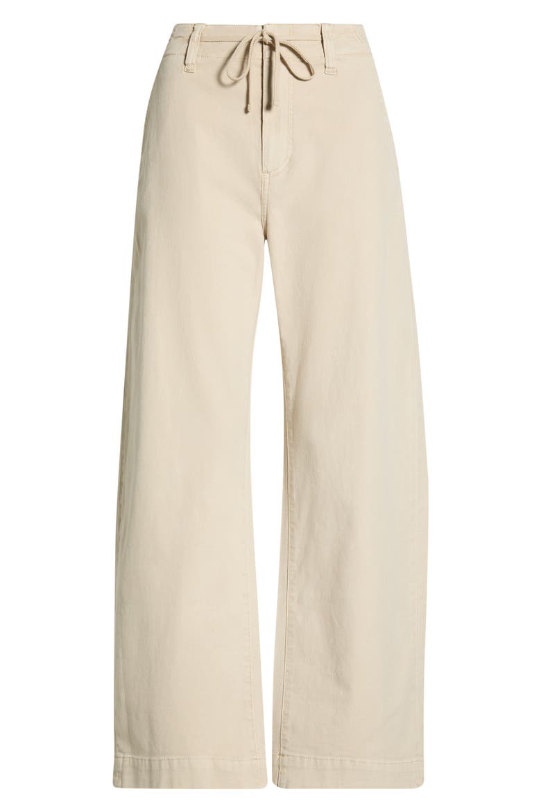Arellia Drawstring High Waist Ankle Barrel Pants, Alternate, color, VINTAGE BISCOTTI