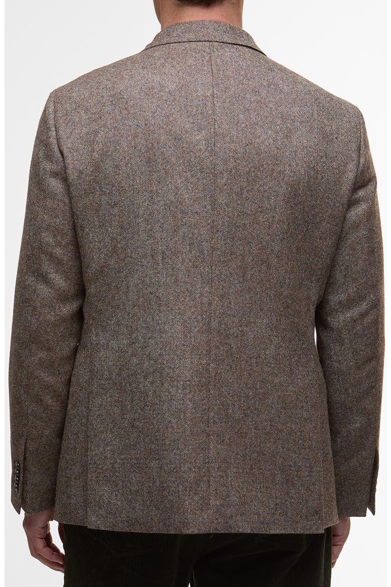 Godfrey Moons Shetland Brushed Wool Mélange Sport Coat, Alternate, color, BROWN