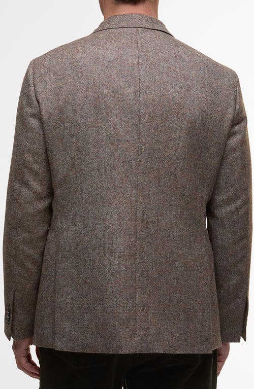 Barbour Godfrey Moons Shetland Slim Fit Blazer In Gray