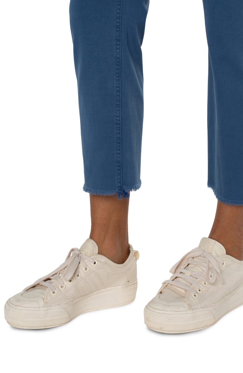 Liverpool Los Angeles High Waist Straight Leg Ankle Jeans, Alternate, color, 