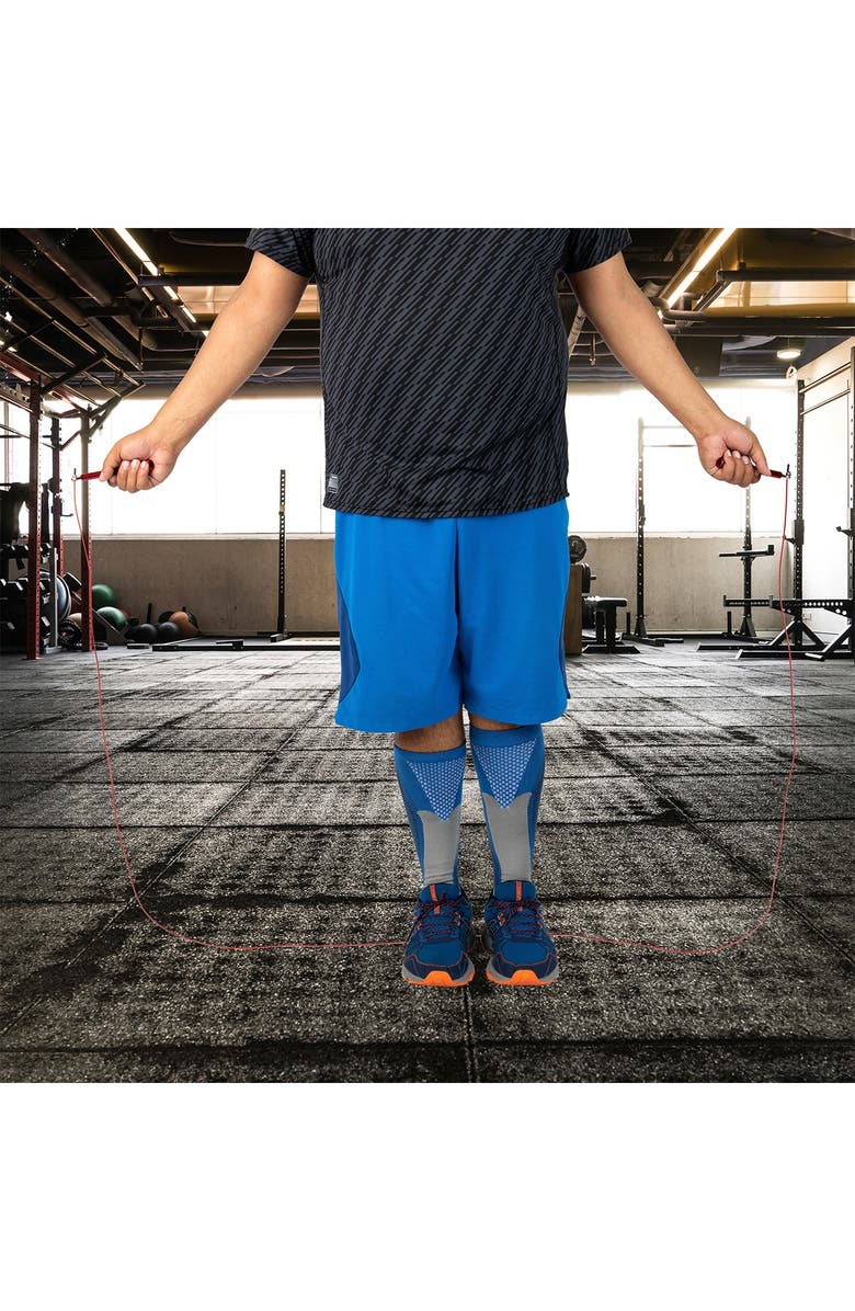 MIND READER Adjustable Rapid Speed Jumping Rope, Alternate, color, 