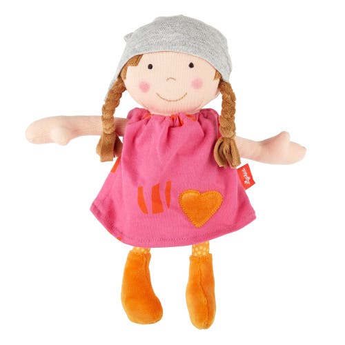SIGIKID SIGIKID PLUSH DOLL WITH PINK OUTFIT 