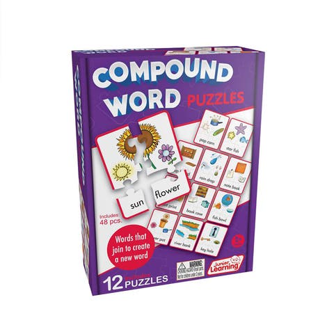 Compound Word Puzzles, 48 Pieces