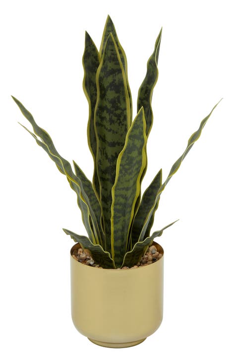 Artificial Potted Snake Plant