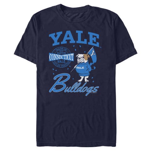 Men's Yale University Connecticut Bulldogs Badge  Graphic T-Shirt