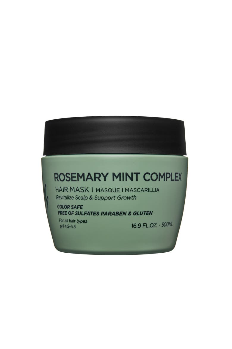 Rosemary Mint Complex Hair Mask, Main, color, 16.9 oz.