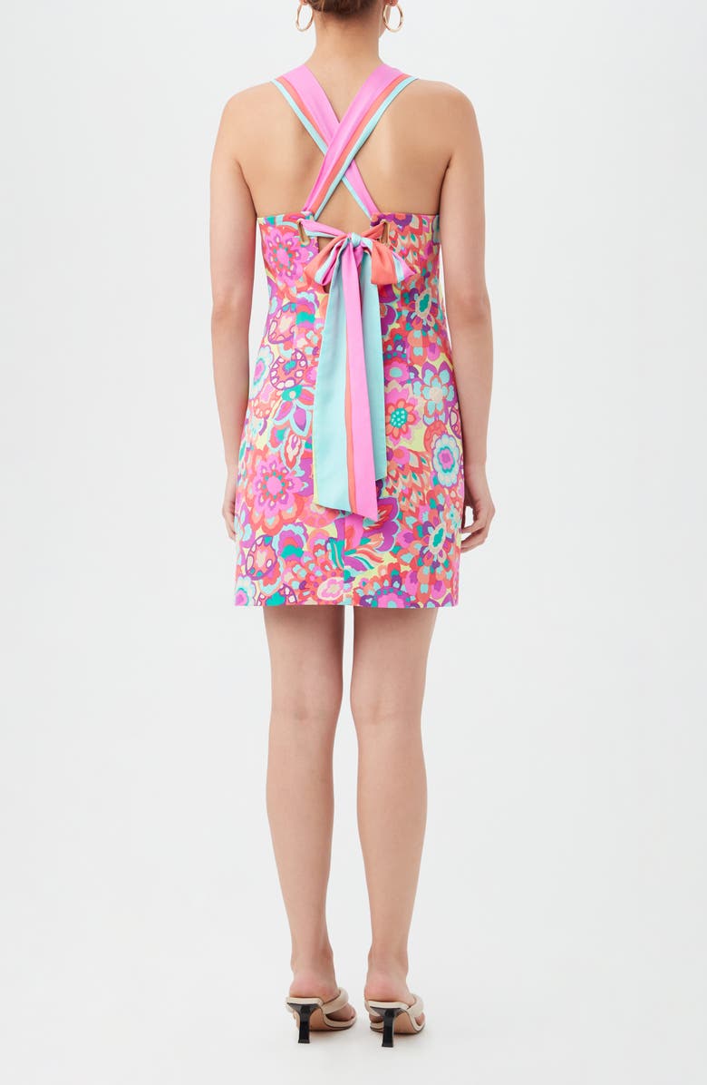 Trina Turk Alivia Sleeveless Dress, Alternate, color, Pink Multi