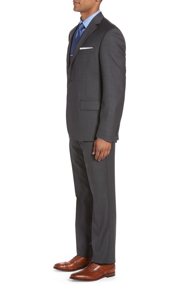NORDSTROM MEN'S SHOP Classic Fit Solid Wool Suit, Alternate, color, 