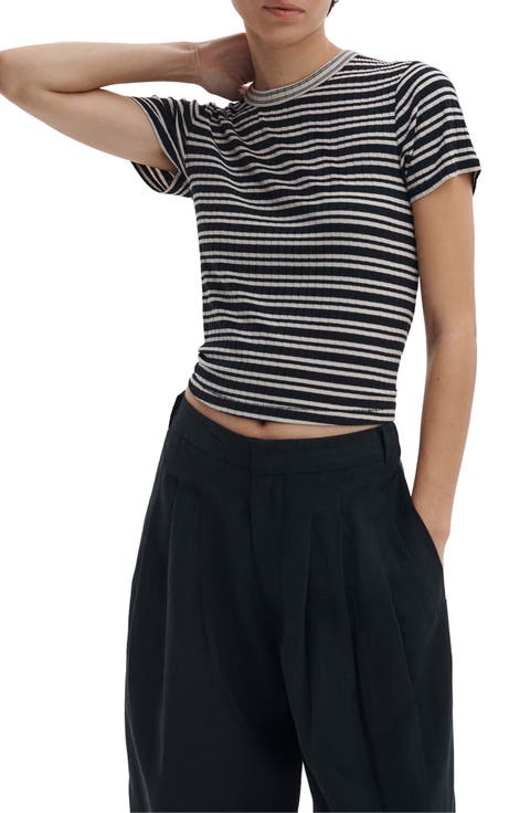 Luca Rib Stripe T-Shirt
