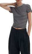 rag & bone Luca Rib Stripe T-Shirt