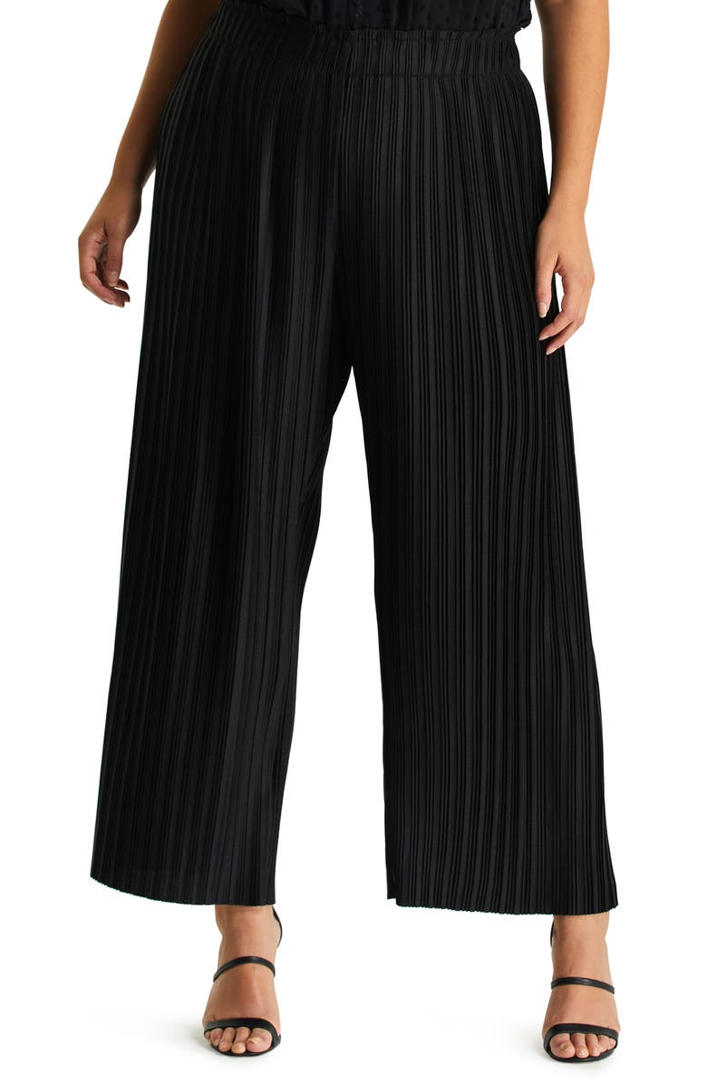 Estelle Vespa Pleated Wide Leg Pants, Main, color, 