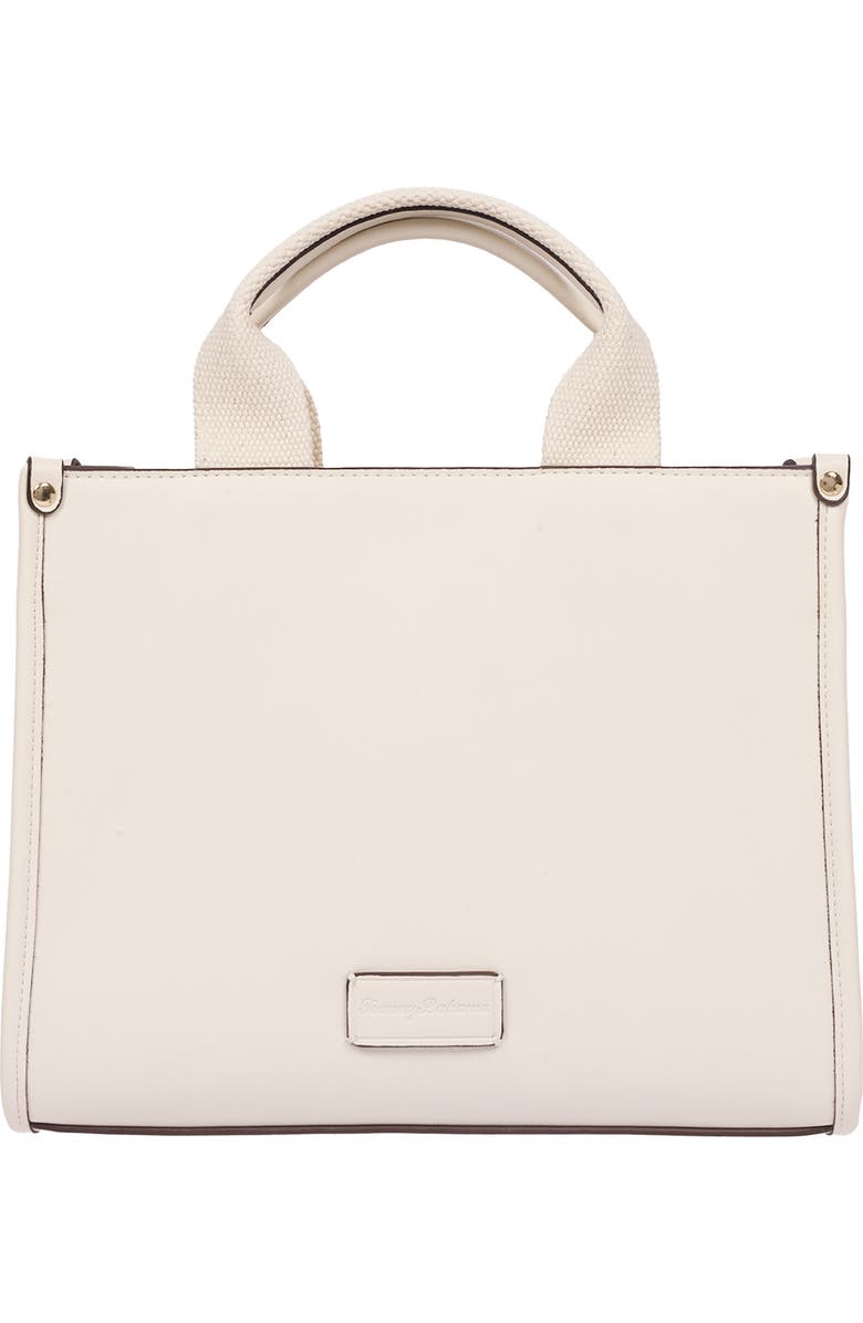 Tommy Bahama Darcy Leaf Medium Tote Bag, Alternate, color, Ivory