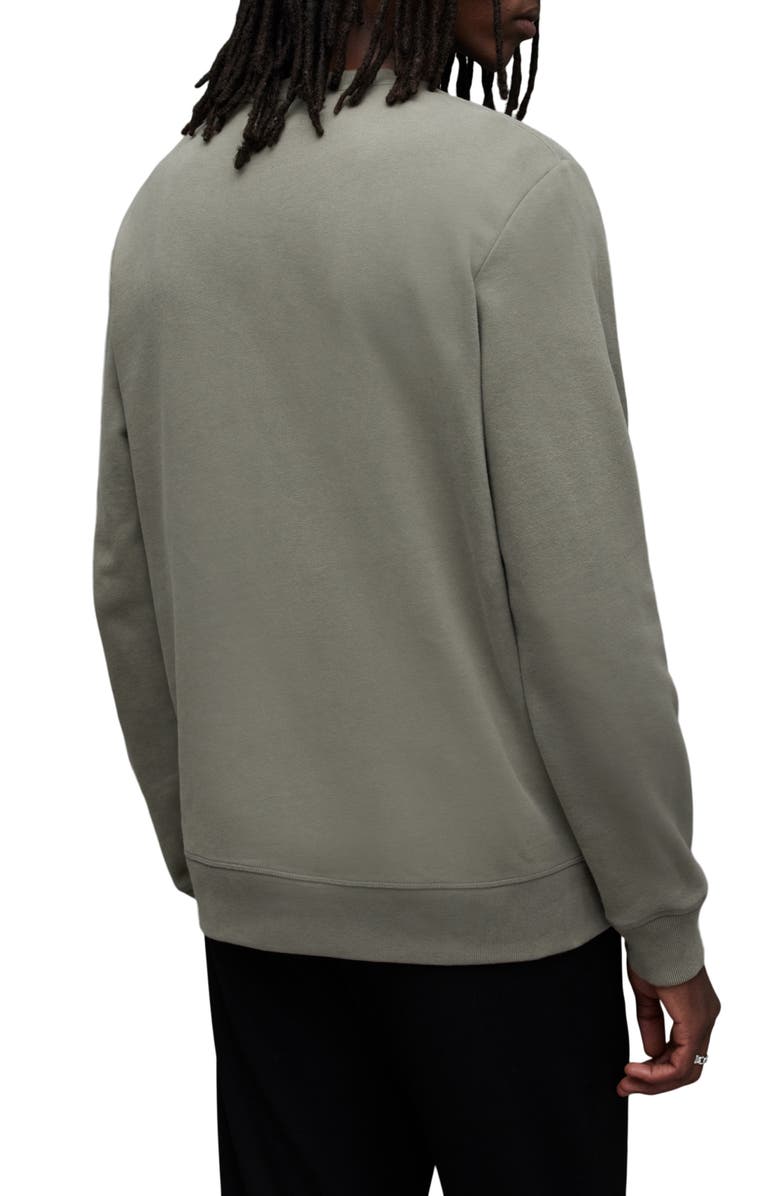 AllSaints Raven Crewneck Sweatshirt, Alternate, color,