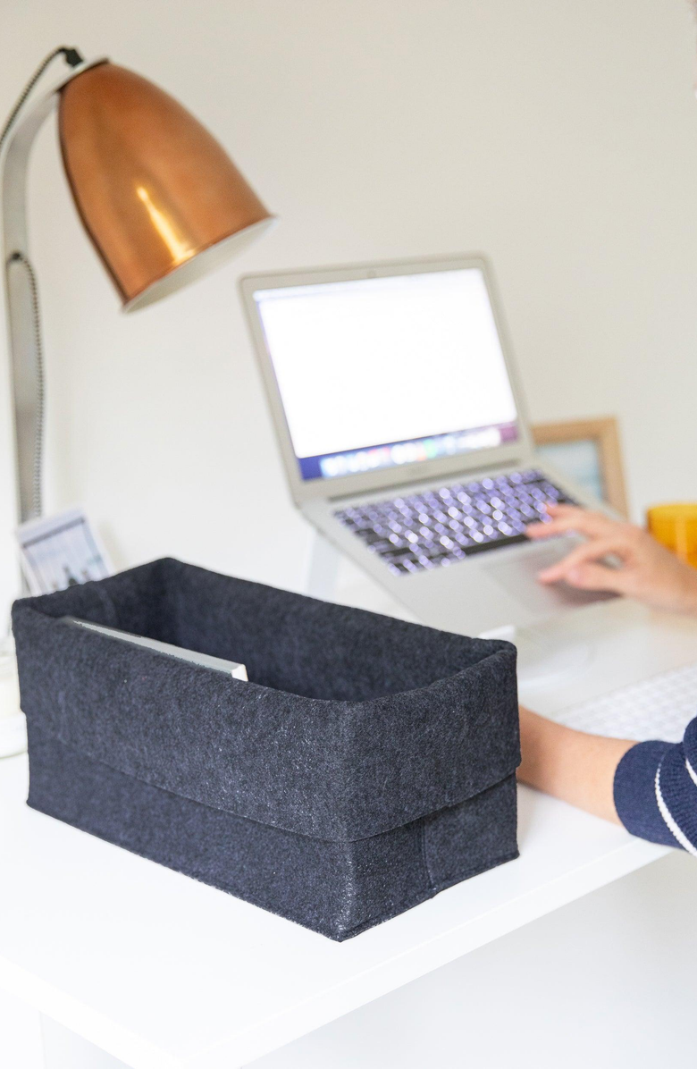 SortJoy The Flex Bin - Small, Alternate, color, Carbon